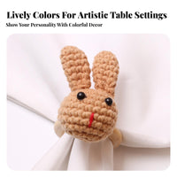 Easter Napkin Holder Holiday Themed Napkin Holder Decorative Tableware Accessory for Restaurant Owners, Party Hosts, Restaurants, Banquet, Parties