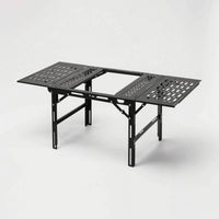 Compact Camping Table with Carry Bag Stable Table Sturdy Furniture Heavy-Duty for Campers, Overlanders, Picnic