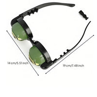 Funny Pull String Eye Glasses Lightweight Blinking Eye Glasses Long-Lasting Plastic for Teens, Kids
