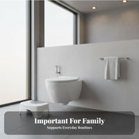Squatting Stool Sturdy Toilet Footrest Strong Load-Bearing Restroom Footrest Rest for Children, Elderly