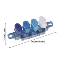 Piano-Key Switch Translucent Electrical Part Screw Slots