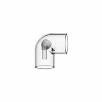 Clear Pipe Aquarium Flow Optimized Low Resistance for Sump