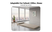 Foldable Resting Pad Space Saving Foldable Floor Bed Multifunctional Portable Ing Pad for Students, Office Workers, School, Small Areas, Camping
