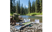 Complete Gold Prospecting Kit Lightweight Sluice Box Gold Panning Kit High-Efficiency Recovery Portable Prospecting Equipment Set for River, Creek