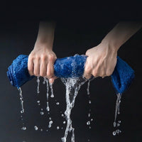Large Microfibre Towel and 65x42cm Car Drying Towel, Microfibre Cloth for Washing, Absorbent Microfiber Car Cleaning Cloth