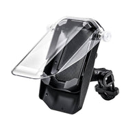 Waterproof Motorcycle Phone Mount Anti-Vibration Motorcycle Phone Holder Shock-Resistant Shockproof for Motorcyclists