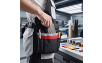 Tool Pouch with Belt Oxford Cloth Waist Tool Pouch Lightweight for Car Detailers