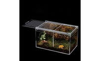Reptile Breeding Box High Optical Clearness Reptile Terrarium Full View Acrylic Terrarium for Hatching