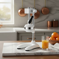 Easy to Clean Manual Juicer Stable Suction Base Hand Press Citrus Juice Press for Restaurant Owners, Chefs, Food Stalls, Cafes