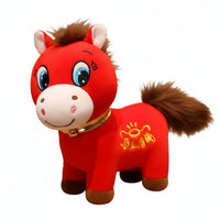 Year of the Horse Symbol Doll Good Luck Good Fortune Symbol Chinese Astrological Horse Doll Vernal Holiday Fortunate Decoration