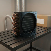 Refrigeration Chamber Evaporator Shell Type Fridge Evaporator Stable Performance Freezer Condenser