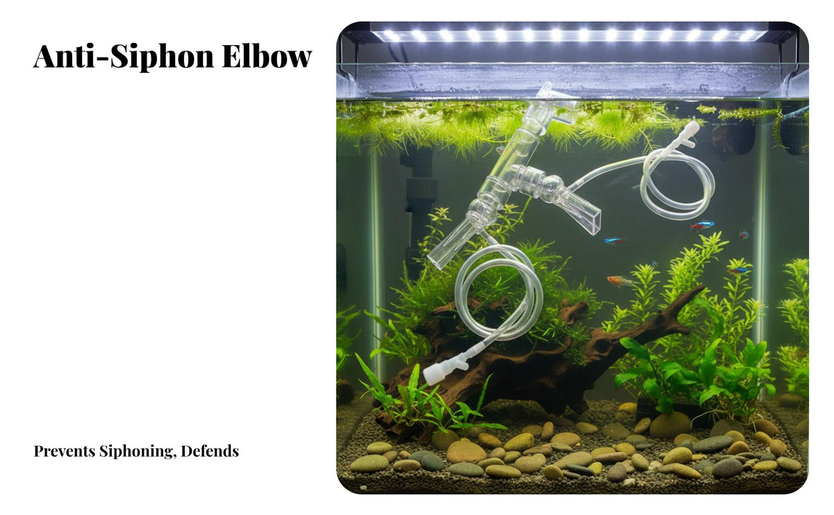 Duckbill Water Outlet Nozzle Adjustable Air Circulation Aquarium Duckbill Nozzle High Clearness Powerless Aquarium Oxygenator