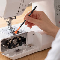 18 Pieces Stitching Apparatus Cleaning Brush Flexible Stitching Apparatus Brush Double Ended for Sewists, Crafters
