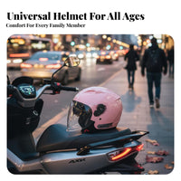 Electric Bike Helmet 3C Certified Moped Helmet Multi-Season Head Protection for Women, Adults, City Riding, Daily Travel, Street Biking
