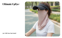 Sun Protection Face Cover UPF 50 Protection Face Cover Cooling Neck Gaiter Quick Dry Breathable Face Cover with Ear Loops