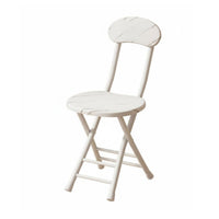 Space-Saving Padded Round Folding Stool Folds Flat Cross-Frame Folding Stool No Assembly Required Collapsible Seat Minimalist Design for Students, Apartment Dwellers, Homeowners, Dorm Room, Small Areas, Balcony, Indoor Use