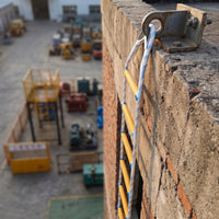 Lightweight Rope Ladder with Resin Rungs