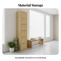 Employee Locker Lockable Doors Wooden Employee Locker Multiple Colors Available Multiple-Door Storage Unit for Gym Members, Changing Room, Office