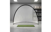 Golf Practice Net Rectangular Golf Base Training Black-Framed Frame Sports Gear
