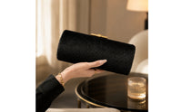 Clutch Bag Fuzzy Evening Clutch Evening Purse for Women, Weddings, Parties