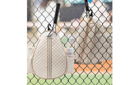 Lightweight Tennis Racket Backpack Multi-Functional Pickleball Backpack Portable Pickleball Bag Water-Resistant for Amateurs, Sports Training, Travel
