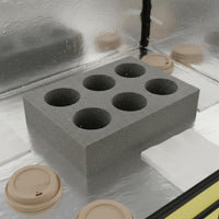 EPE Cup Rack Shock Absorbing Foam Cup Holder Lightweight for Takeaway Service