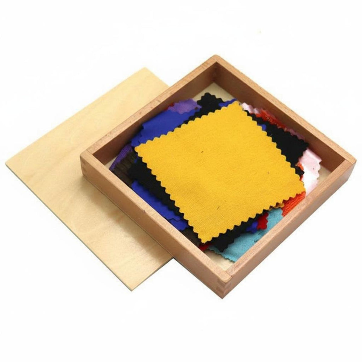 Early Education Educational Textile Box Tactile Matching Set for Preschoolers
