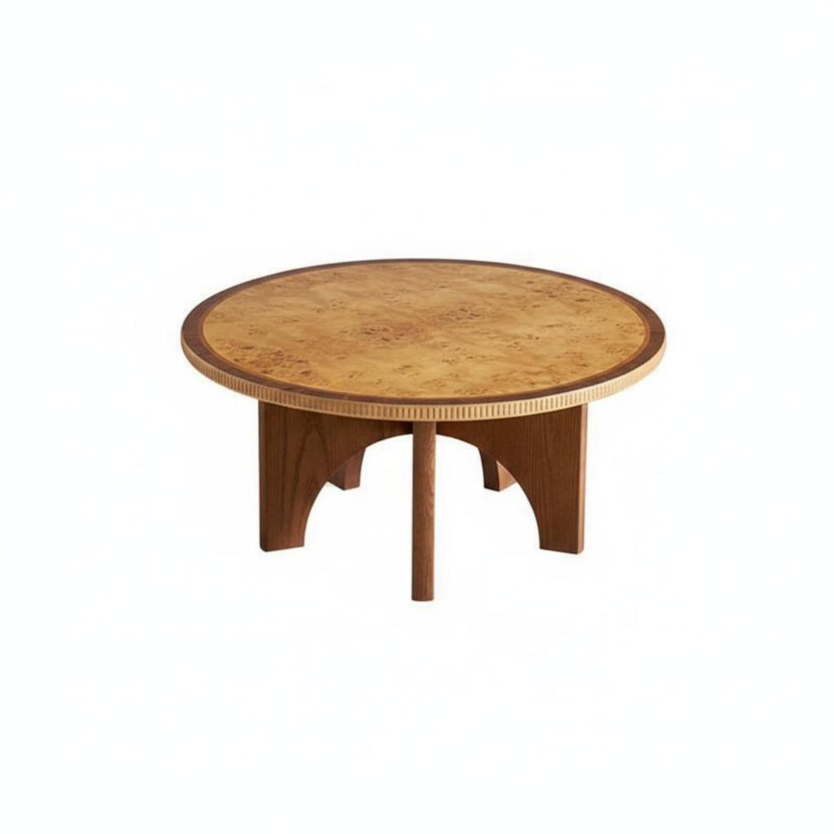 distinctive Moon Bridge Base Arched Leg Side Table mid-centurymid-century-era modern Design Household Furniture Vintage Inspired Designer Piece for Apartment Dwellers, Homeowners, Students, Living Room, Bedroom, Hallway, Office