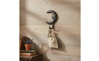Cast Iron Wall Hook Farmhouse Decorative Hook Hard-Wearing Construction for Hallway