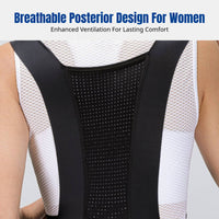 Women's Cycling Pants, Padded Bib Long Trousers, Breathable, Seasonal Riding