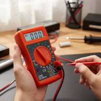 Digital Multimeter Overload Protection Mini Volt Ohm Meter Low Battery Indicator