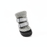 4 Pieces Rubber Sole Dog Boots Soft Pet Accessory for Rainy Days, Small Dogs