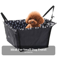 Thickened Material Single Seat Dog Car Mat Anti-Scratch Pet Rear Seat Protector Easy to Clean for Families with Pets, SUV, Truck, Road Trips