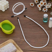Bendable Cold Process Soap Swirl Tool Flexible Cold Process Swirl Tool Easy to Clean Reusable for Craft Studio