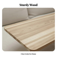 Hardwood Wood Japanese design Floor Bed Breathable Slat Foundation Low silhouette Bedroom Furniture Space-Saving for partners, Minimalists, Students, traditional mat room Room, Apartment