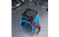 Motor Thermal Sink with Heat Dissipation Fan Dissipation RC Motor Cooling Fan Aluminum for Model Builders, Hobby Projects