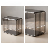Dustproof Acrylic Display Case with Shelf Clear Acrylic Display Box with Door Sturdy Container Sturdy for Collectors