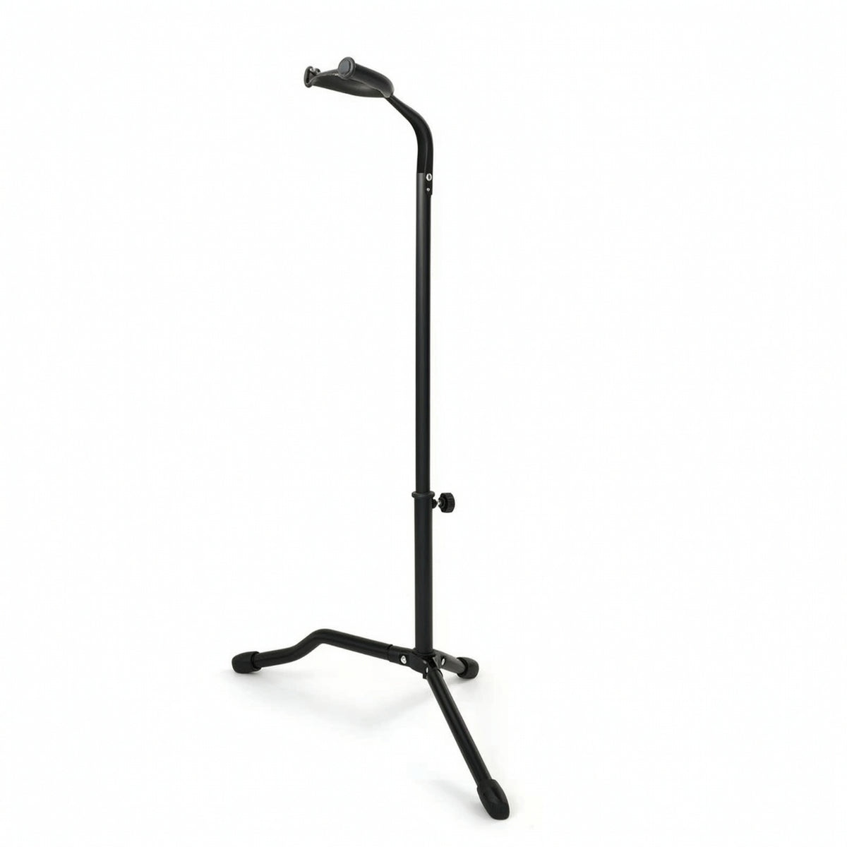Portable Folding Guitar Stand Padded Tripod Guitar Stand Compact Universal for Guitarists, Beginners