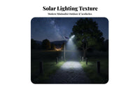 RapierShaped Pole Light handheld unit Controllamp Outdoor Lighting High-luminousness lamps Solar fixture for Rural Residents, Homeowners, Courtyard, Garden, walkway