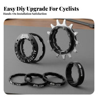 Bike Single Speed Sprocket Lightweight Single Speed Cassette Cog Mountain Bike Flywheel Cog High-Strength Drivetrain Part