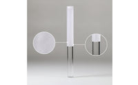 Handheld Singing Bowl Mallet Wrapped Crystal Bowl Mallet Lightweight Clear for Sound Healers, Meditation