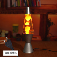 Lava Lamp Night Light - Aluminum Shade, Modern Style