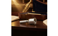 Tuba Embouchure Piece Silver Replacement Tuba Embouchure Piece Responsive for Practice