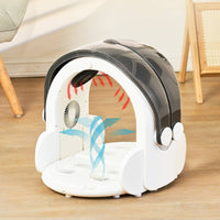 Collapsible Pet Drying Box Portable Pet Dryer Box Transparent Automatic for Dog Owners, Home Grooming, Apartment