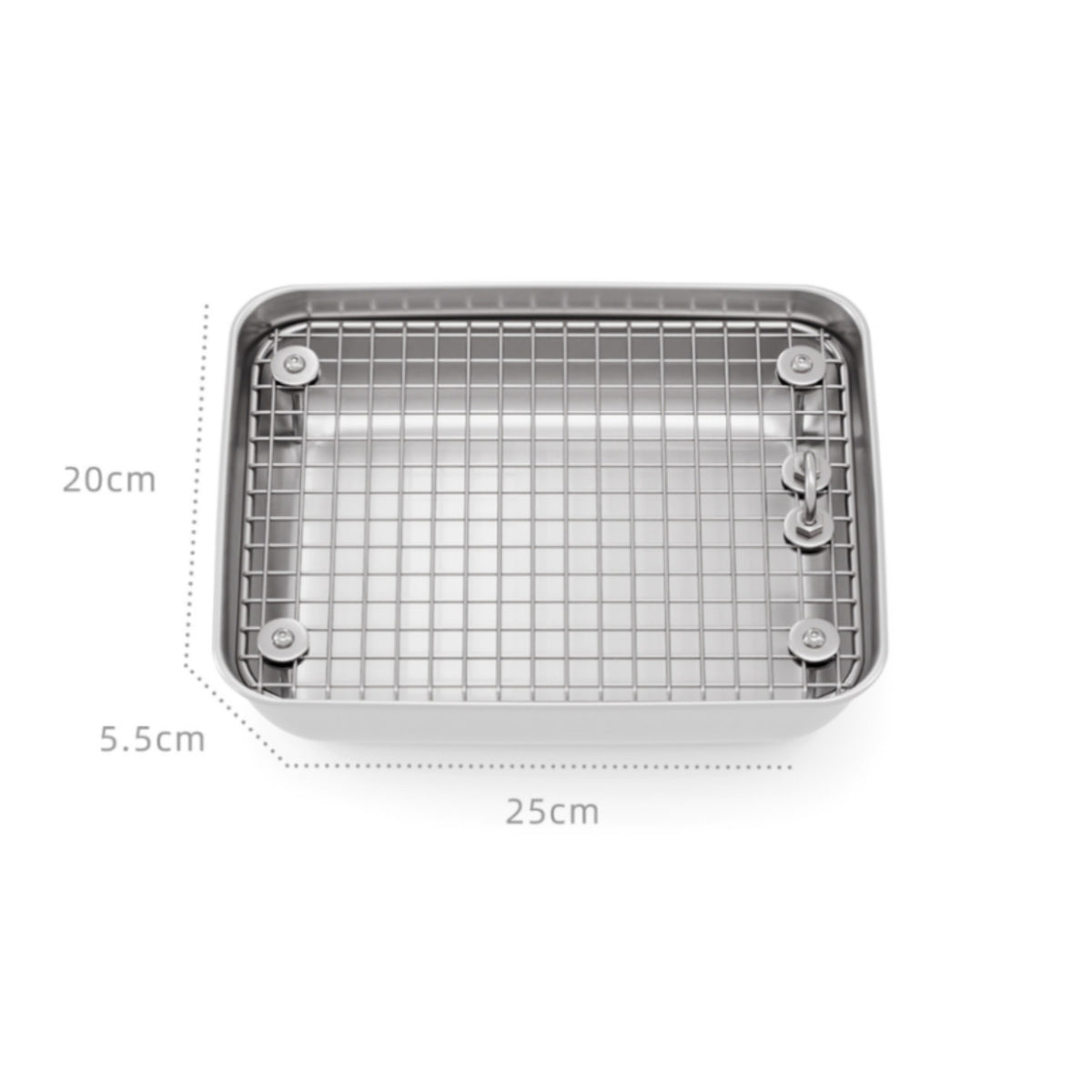 Small Pet Toilet Tray Flat Design Pet Accessory Portable