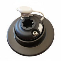 Paddleboard Attachment Base Layered Inflatable Boat Mount Smooth Molded Marine Accessory