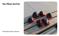 6 Pieces Child S Knee Elbow Wrist Guards Set Anti-Fall Protection 6 Piece Safety Gear Set Childrens Rollerblading Pads