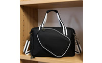 Large Pickleball Duffle Separate Shoe Compartment Racket Paddle Bag Stylish Design Crossbody Racket Bag for Women, Gym, Travel