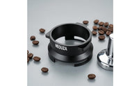 Three-Ear Dosing Collar Stepped Body 58 Mm Dosing Collar Portafilter Funnel Black Coffee Specialist Gear Lightweight