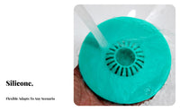 Anti-Odor Silic Single Drain Stopper Wide Application Press Type Drain Plug Easy to Clean for Renters, Families, Bathroom, Kitchen